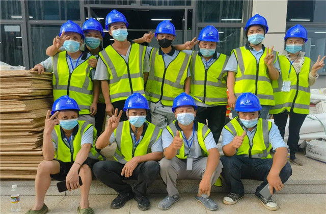 援建方舱！“琼”尽全力！银娱优越会华南集团海南抗疫实录